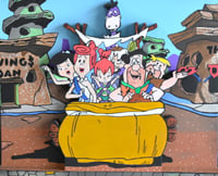 Image 5 of The Flintstones TV Series II Hand Crafted 3D Wooden Diorama Wall Décor