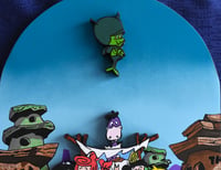 Image 7 of The Flintstones TV Series II Hand Crafted 3D Wooden Diorama Wall Décor