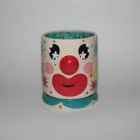 Image 1 of airbrushed polka dots