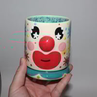 Image 5 of airbrushed polka dots