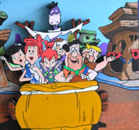 Image 16 of The Flintstones TV Series II Hand Crafted 3D Wooden Diorama Wall Décor