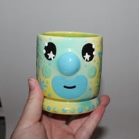 Image 4 of blue n green airbrushed cup