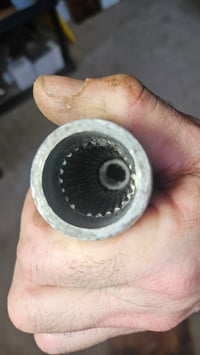 Image 15 of 260z 280z 2+2 only driveshaft - 41" 1/2 overall