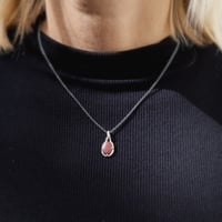 Image 2 of lucky pebble #3 (brick red)