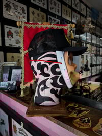 Image 2 of Mesh Back Trucker Rope Hat