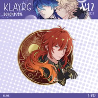 Image 3 of Gold Foil Sticker Kaeya & Diluc