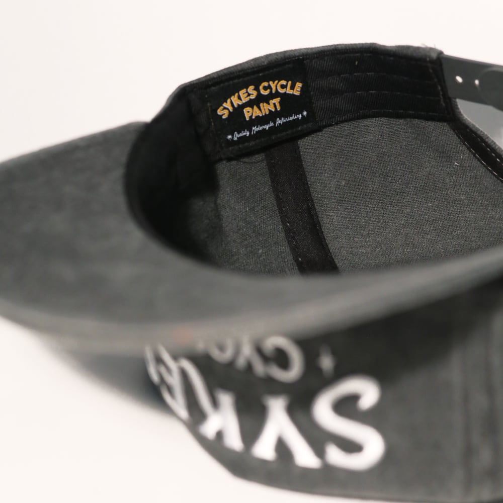 Image of Sykes Cycles Grey Snapback