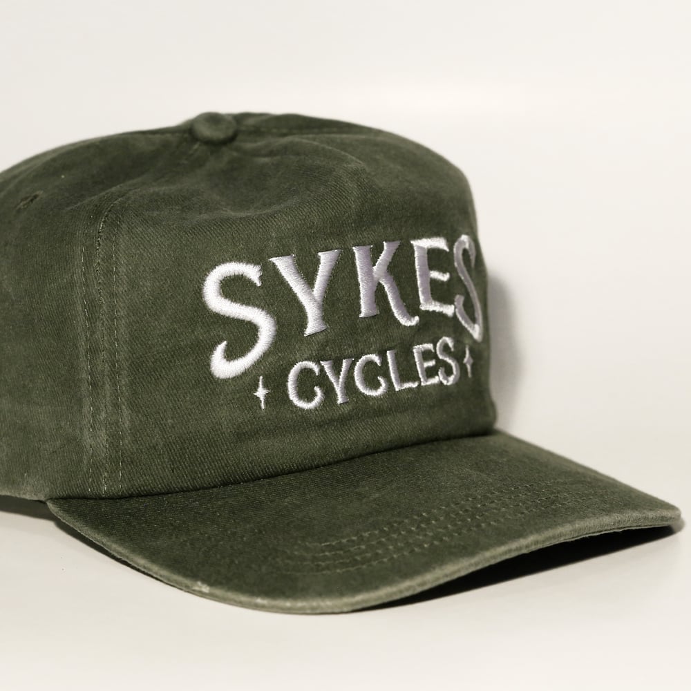 Image of Sykes Cycles Green SnapBack 