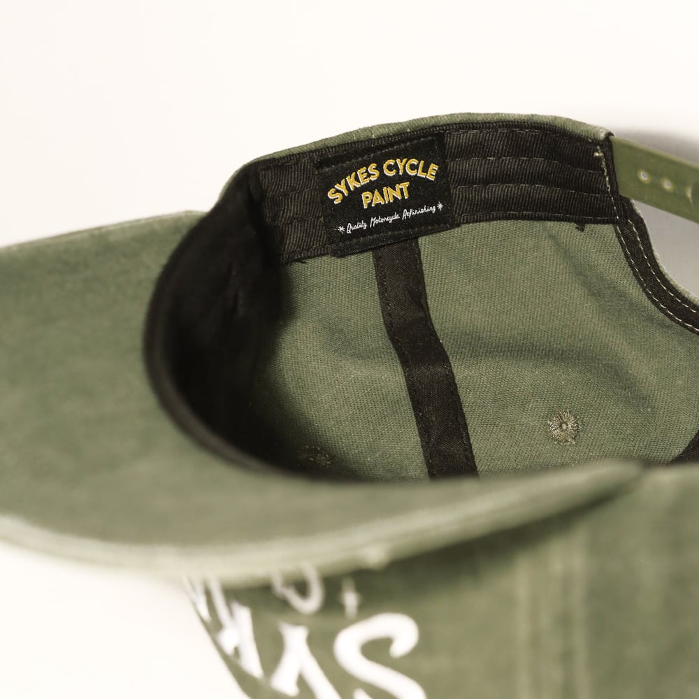 Image of Sykes Cycles Green SnapBack 