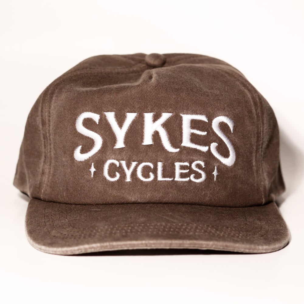 Image of Sykes Cycles Brown SnapBack 