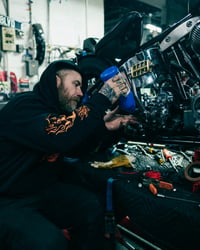Image 2 of Flame Shovel Hoodie
