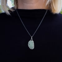 Image 1 of lucky pebble #10 (blue speckled)