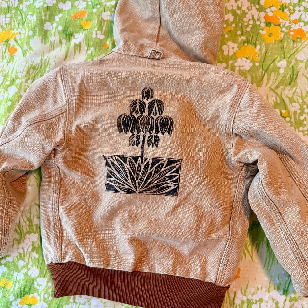 Image of Hand Stamped Vintage Carhartt Toddler Jacket — Yucca