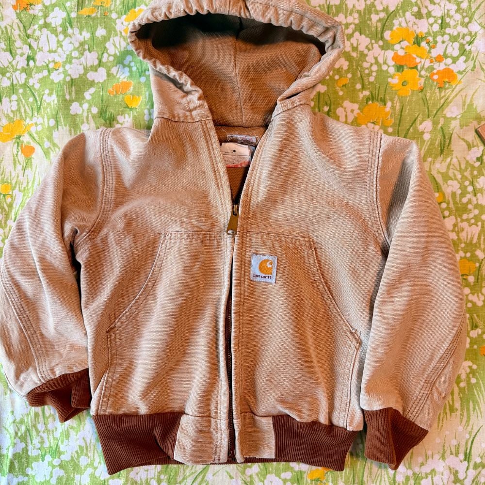 Image of Hand Stamped Vintage Carhartt Toddler Jacket — Yucca