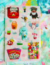 Toy Collection  - sticker sheet