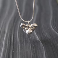 Image 1 of Silver Bear Necklace