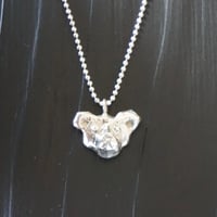Image 2 of Silver Bear Necklace