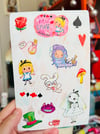 Alice in Wonderland - sticker sheet