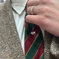 Image 2 of Silver Bear Pin