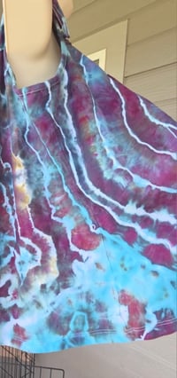 Image 2 of Size XL- Womans Tank top - Black Cherry Geode