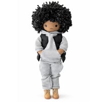 Image 1 of Kota Handmade Linen Doll  (PREORDER - THIS ITEM WILL SHIP ON OR BEFORE MAY 30TH, 2026)