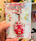 Strawberry Shortcake - keychain/charm