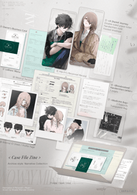 Image 2 of [Pre-Order] Case File Zine / archive-style narrative collection / persona5 