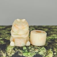 Image 1 of Gus Lanyard bead set- orange creamsicle 