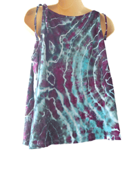 Image 3 of Size XL- Womans Tank top - Black Cherry Geode