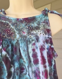 Image 4 of Size XL- Womans Tank top - Black Cherry Geode