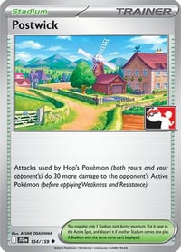 Postwick (Holo) - Prize Pack Series Cards