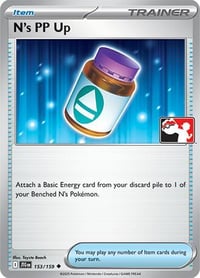 N's PP Up - Prize Pack Series Cards - Near Mint