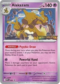 Alakazam - 003 - ME: Mega Evolution Promo - Near Mint