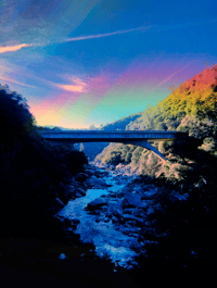 'Yuba Rainbow' Print