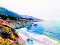 'Rainbow Shores' Print