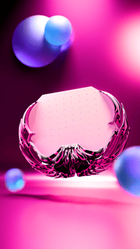 Image 2 of Earring Display - UltraPink