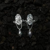 Image 2 of SEREIA EARRINGS WITH PEARL