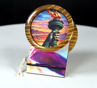 Image 1 of Patriotic Liberty Mulberry yo-yo, #2026-067