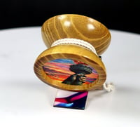 Image 3 of Patriotic Liberty Mulberry yo-yo, #2026-067