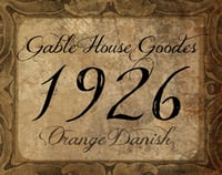 1926 Orange Danish