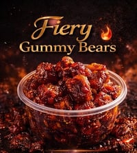 Fiery Gummy Bears 