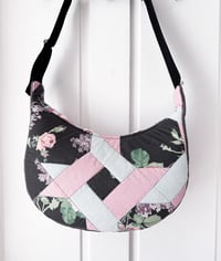 Image 1 of Upcycled Quilted Shoulder Bag 