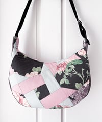 Image 2 of Upcycled Quilted Shoulder Bag 