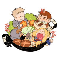 Image 1 of Delicious in Dungeon Sticker
