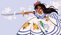 Image 1 of Folklorico Dancer Print