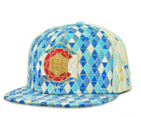 Image 1 of GRASSROOTS COLORADO BLUE PRISM SNAPBACK HAT 