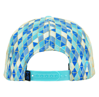 Image 4 of GRASSROOTS COLORADO BLUE PRISM SNAPBACK HAT 