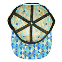 Image 2 of GRASSROOTS COLORADO BLUE PRISM SNAPBACK HAT 