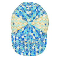 Image 6 of GRASSROOTS COLORADO BLUE PRISM SNAPBACK HAT 