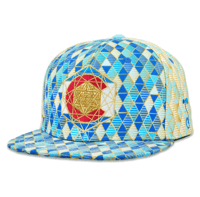 Image 7 of GRASSROOTS COLORADO BLUE PRISM SNAPBACK HAT 